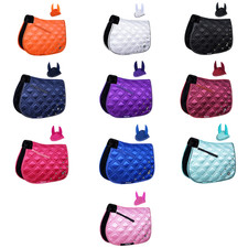 Numnah Saddle Pad Opulence Cut Jewel / Horse Saddle Pad + Free Fly Veil