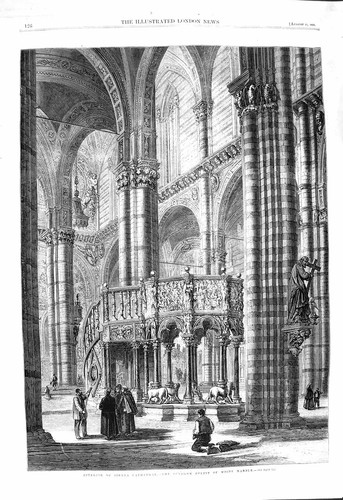 Original old antique - original, print