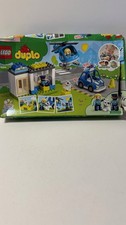 Lego Duplo Rescue Police Station and Helicopter PLay Set, Box Damaged