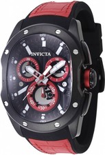 Invicta Lupah Revolution 2.0 Chronograph Quartz Black Dial Men's Watch 45436