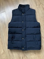 Joules Mens Gilet Size Small  Navy Quilted Harkley Body Warmer Vest