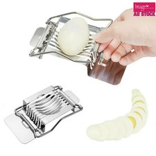 Stainless Steel Egg & Veggie Slicer – Kitchen Tool for Home & Restaurant Use 1PC