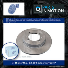 2x Brake Discs Pair Solid fits