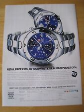 ZEITNER MARINE CRONOGRAPH DEPENDABLE TIMEPIECE WATCH POSTER ADVERT A4 FILE 29