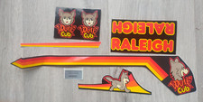 Raleigh Wolf Cub Rare Retro Vintage 80’s Kids BMX Bike Decals / Stickers NOS