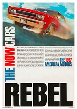 1967 AMC Rebel | POSTER 18 X