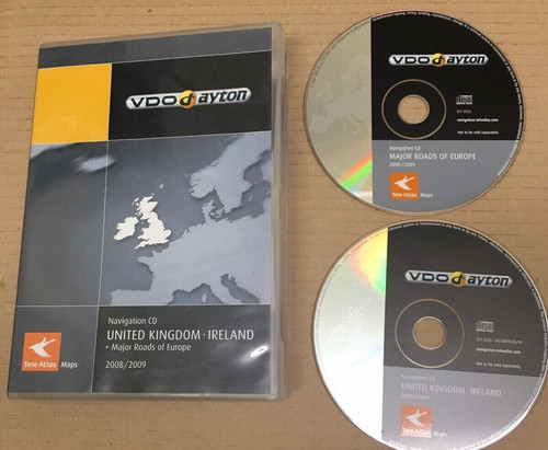 Vdo navigation sat nav map - nav, cd