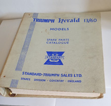 Original Triumph Herald 13/60 parts manual part number 517056
