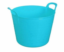 Small Plastic Bucket Flexi Tub 26l With Handle Home Garden Storage Feed Horses