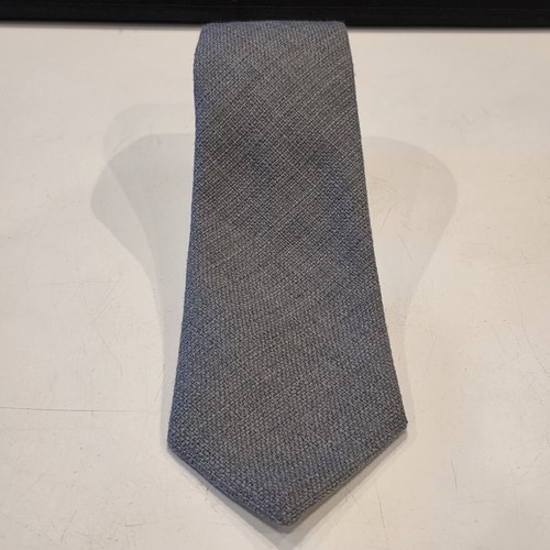 Vintage chevron ties grey wool - ties,