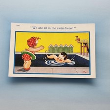 Comic Postcard C1965 Children