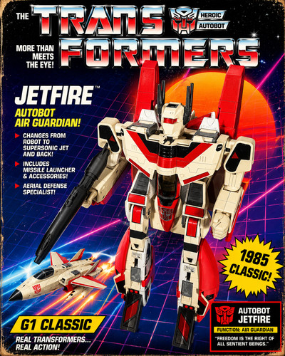1985 jetfire complete - g1, •