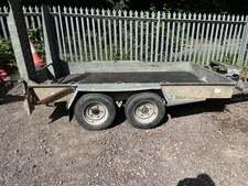 Ifor Williams GH1054 3.5 ton plant trailer. New bed just fitted
