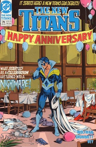 New titans november - #71,, 1990
