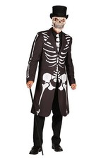 Mens Skeleton Jacket Tie James
