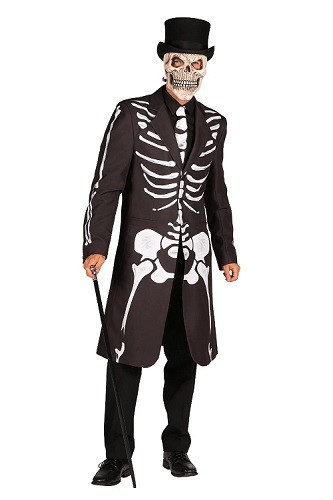 Mens skeleton jacket tie james - mens,
