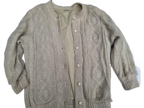 Womens cable knit - knit, wool