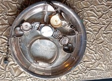 Scrap Sterling Silver And Gold Plated Watch Lot Antique 925 18k 10k Heavy $