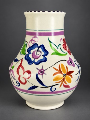 Vintage poole pottery floral - pottery,
