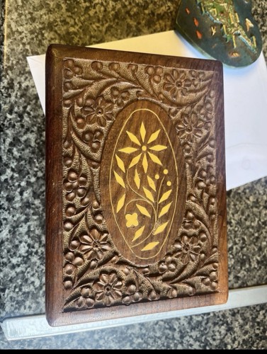 Old vintage wooden - wooden, box.