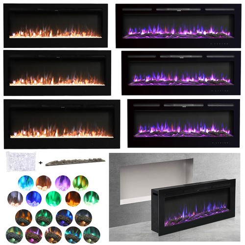 Electric fireplace - 40/60/80'',