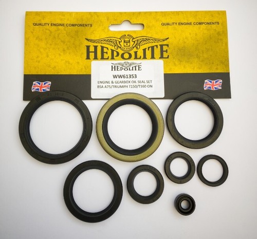Oil seal set triumph trident - oil,