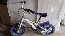 Police Bike 14’’ Street Rider Kids Street Bike - White Frame - Bargain Price