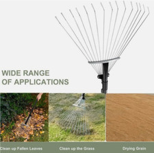 Garden Rake 77-165 cm