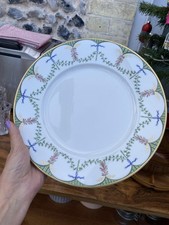 RAYNAUD LIMOGES FRANCE FESTIVITES LARGE DINNER PLATE 10 3/4"