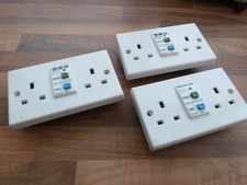 3x 30mA RCD 2 GANG RPP DOUBLE