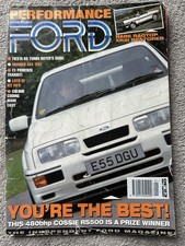 Vintage  Performance Ford Magazine January 1996