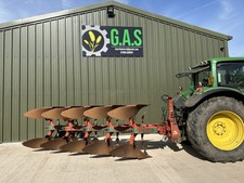 Kverneland Plough,5 Furrow✅Auto Reset✅Hydraulic Turn Over, Good Metal