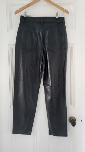 Zara black faux - zara,