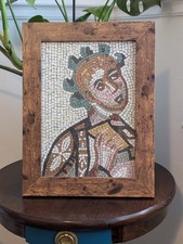 Hand made, with ceramic tiles