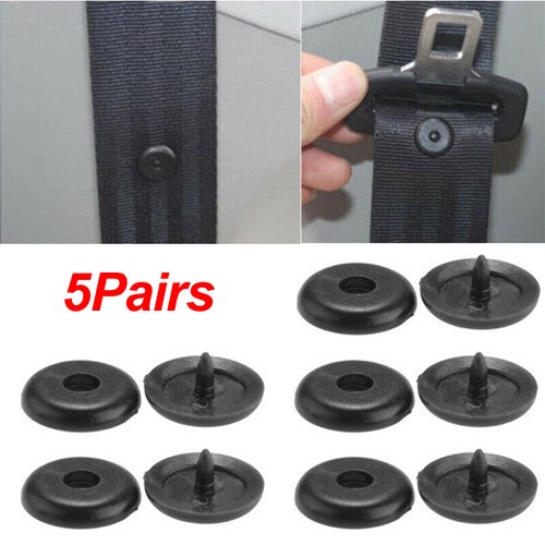 Black clip seat belt - clip,