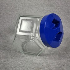 Vintage Hexagonal Clear Glass