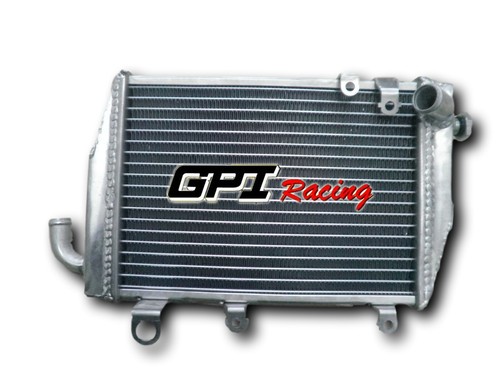 Left side aluminum radiator - side,