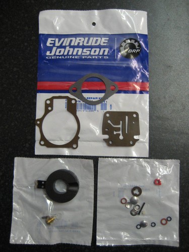 Evinrude johnson carb kit 18hp - evinrude,