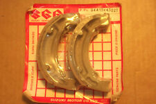 SUZUKI OR50  RM60  RM80  SP100  DR100  GENUINE BRAKE SHOE SET - # 54410-43021