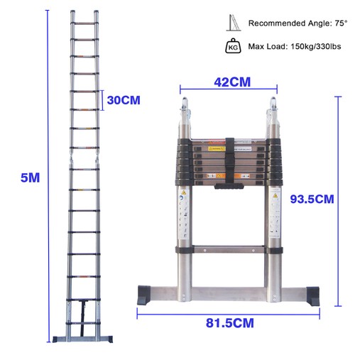 Telescopic loft ladder - loft,