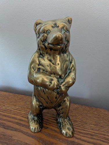 Vintage brass standing - vintage,