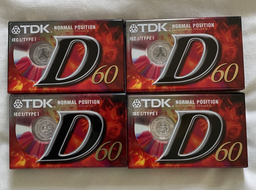 Tdk d60 new sealed - sealed, type