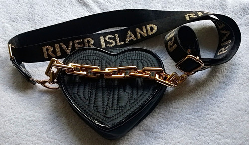 River island black quilted - river,