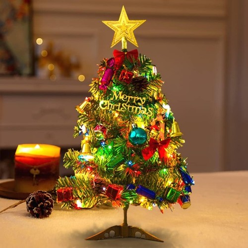 Mini christmas tree with - christmas,