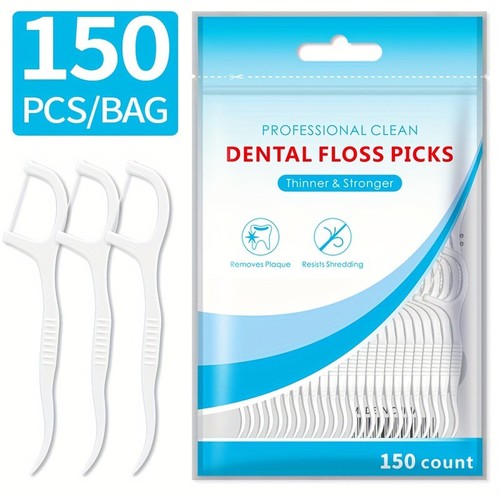 150 dental floss sticks - floss,