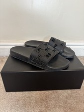 Gucci GG  Sliders Men’s UK8 Black 