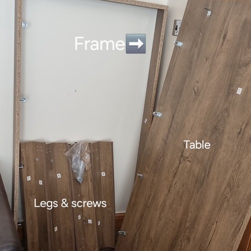 Brand new brown - brand, wood