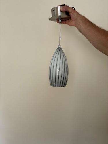 Elstead glass pendant light - glass,
