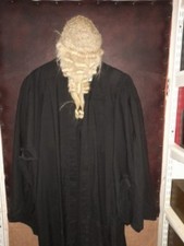 Barrister Gown and Wig  Legal wear package