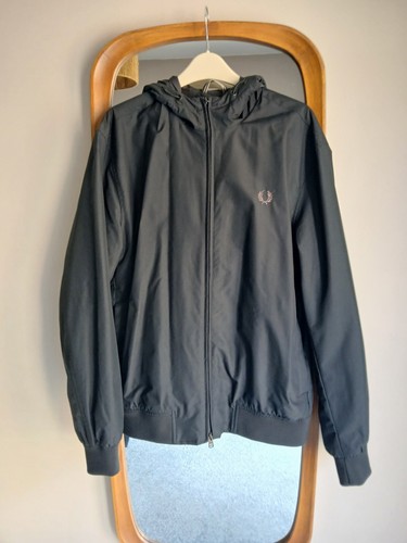Fred perry jacket black medium - black,